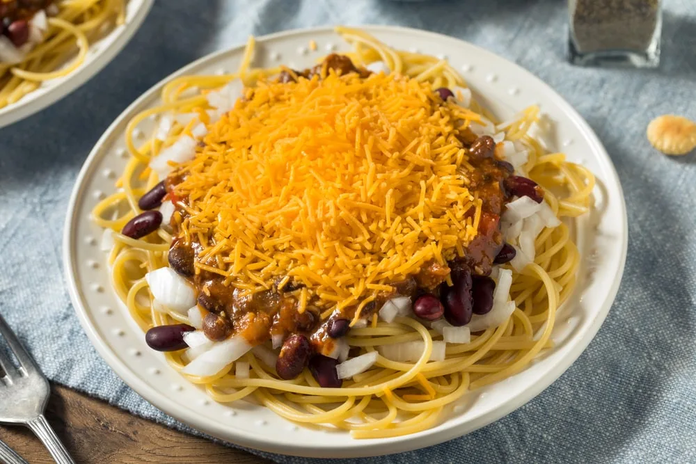 Cincinnati Chili Spaghetti